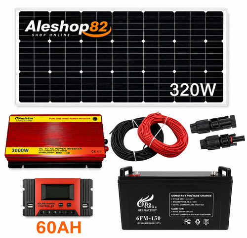 Kit fotovoltaico 3kw pannello - fotovoltaico,