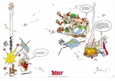 Asterix Film Poster Stampa