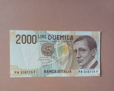 BANCONOTA 2000 LIRE MARCONI