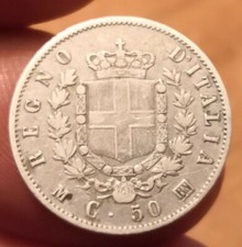 50 Centesimi 1863 Milano