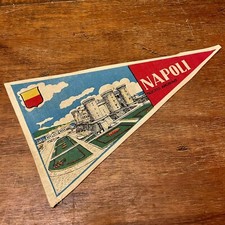 Pennant ricordo Napoli vintage