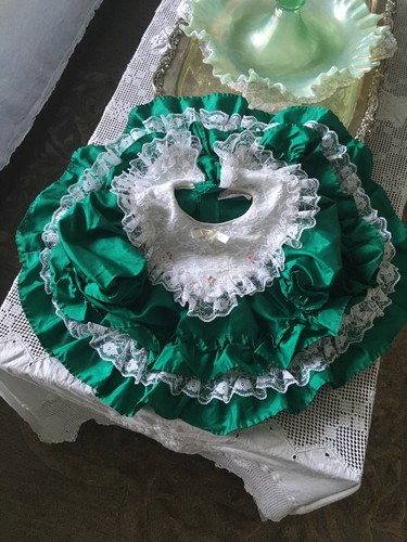 Abito bambino vintage verde - bambino,
