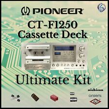 Pioneer CT-F1250 Cassette Deck Ultimate Upgrade Kit Ricambi Originali Restauro
