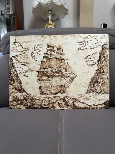 Pirografia legno - legno,