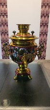 Samovar russo TULA dipinto a