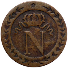 NAPOLÉON Ier 10 Cent 1809 A