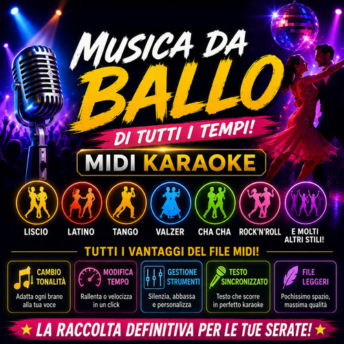 Mega raccolta musica ballo - mega,