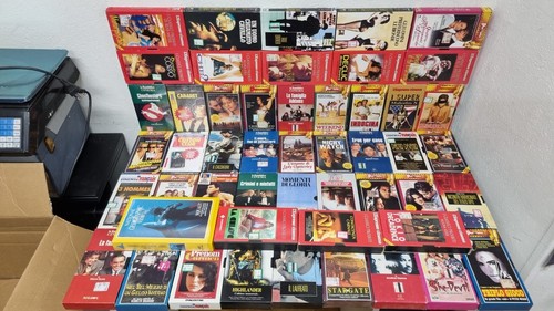 Lotto 50x film vhs edicola - vhs,