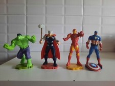 KINDER MAXI 2015 AVENGERS ALTI 13 CM  THOR CAPITAN AMERICA IRON MAN HULK SC3