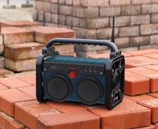 Soundmaster DAB85BL Stereo Radio Da Cantiere Radio Da Giardino Radio Outdoor