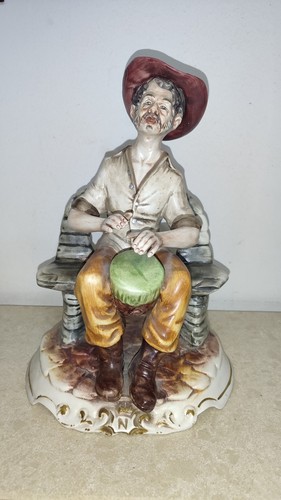 Statua vintage ceramica di - statua,