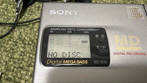Exc sony walkman mz r30 - walkman, mz-r30