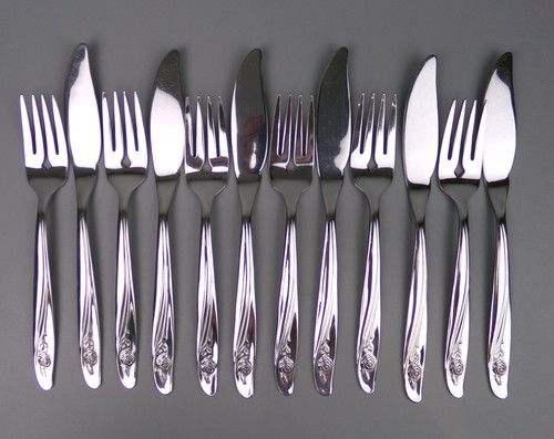 Set posate pesce vintage - ., 6