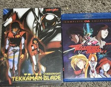 Tekkaman Blade 5 Disc TV Series DVD Set/ Tekkaman Blade 2 Ova Blu Ray OOP. Lot