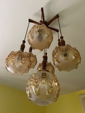 lampadario vintage anni 70