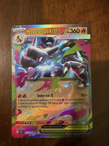 Mega charizard 013 094 - x, ex