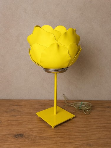 Lampada fiore artigianale - fiore,