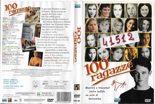 100 ragazze 2000 dvd ex - ragazze,