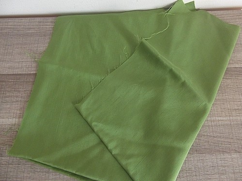 Scampolo seta shantung - seta, verde