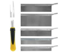 Set sega con 5 lame di