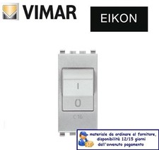 INTERRUTTORE MAGNETOTERMICO C16 VIMAR EIKON NEXT 20405.16.N.