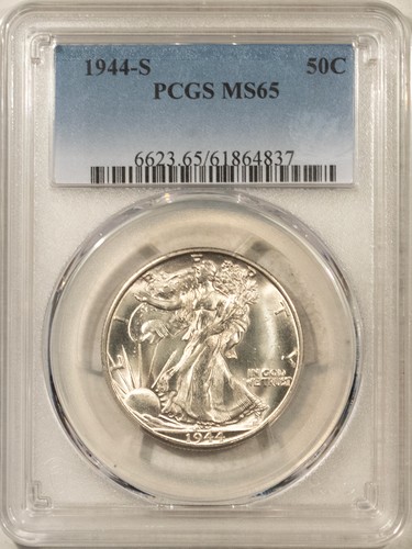 1944 mezzo dollaro walking - 1944-s,