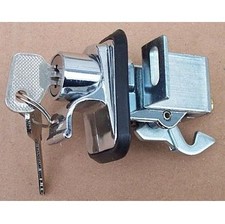 Serratura a pulsante con chiave per cofano motore Fiat 500 F-L-R