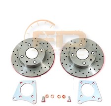 Kit freni disco forati - freni,