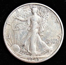 1943 D 50C Walking Liberty