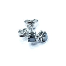 ORECCHINI DIAMANTI NERI ORO