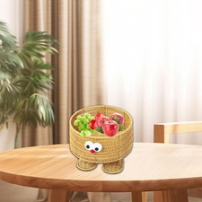 Cesto intrecciato per