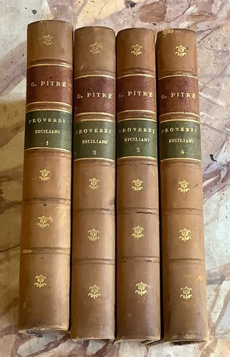 Pitrè proverbi siciliani 1880 - proverbi,