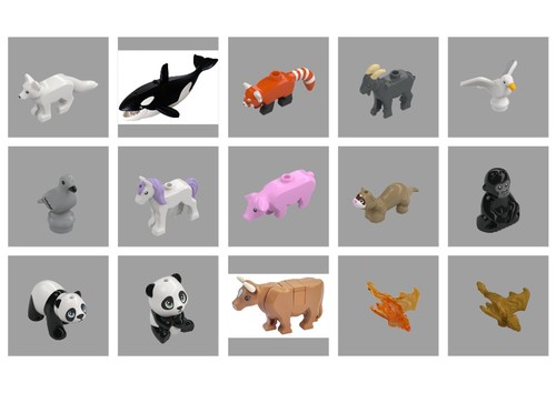 Lego animali scelta capra - animali, a