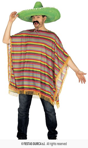 Mantello poncho messico - mantello,