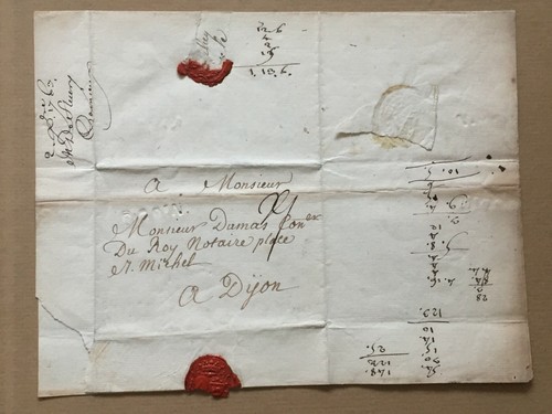 A77 rare lettre bourgoin - a77-rare, de