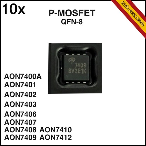 10x aon7409 aon7410 aon7412 - aon7409,