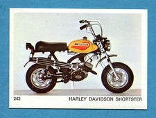 AUTO E MOTO - Figurina-Sticker n. 243 - HARLEY DAVIDSON SHORTSTER -New