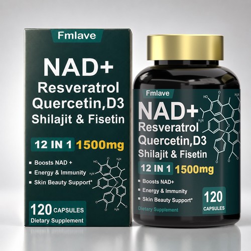 Nad resveratrol capsules - nad+,