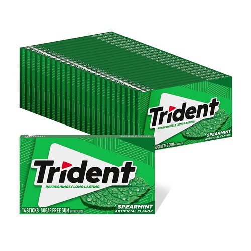 Trident spearmint gum senza - trident,