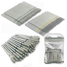 Set punte pulite cuticole trapano unghie diamantato 50 pezzi manicure punte elettriche accessori