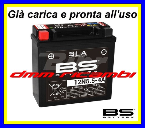 Batteria sla gel 12n5 - bs, 12n5.5-4a