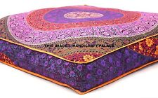 Indiano Mandala Quadrato Interno/Esterno Deluxe Memoria Pp Schiuma Cane Letto /