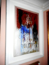 GIUSEPPE BIASIO Olio - tano festa,mario schifano,virgilio guidi,franco angeli