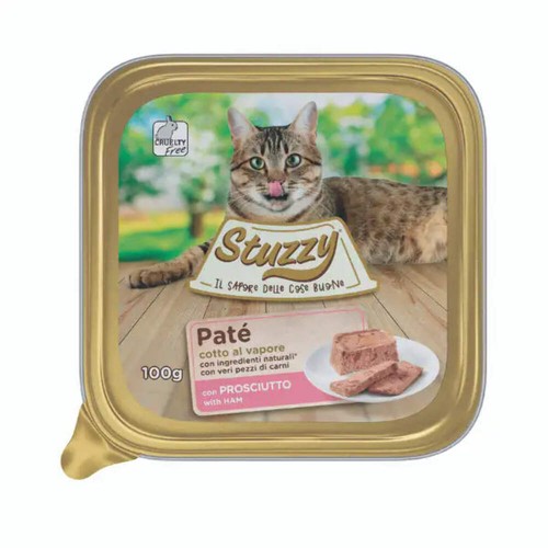 Stuzzy gatto pate con - gatto,