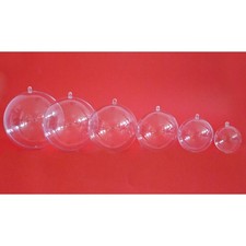 SFERA TRASPARENTE PLASTICA D