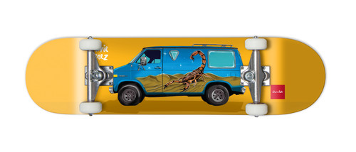 Chocolate skateboard completo - chocolate,