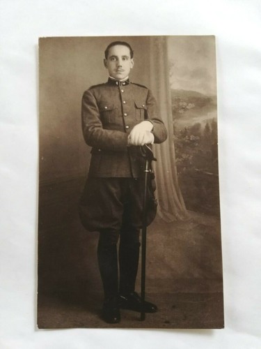 Foto cartolina militare 1930 - foto,