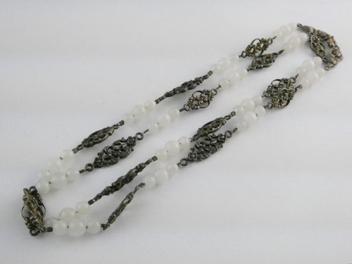 Collana vintage cini argento - cini,