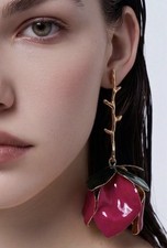 Orecchini Zara Rosa Rosa