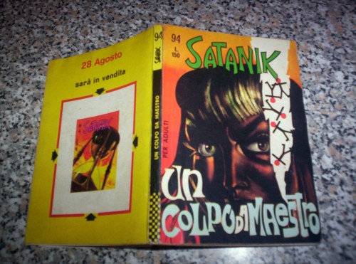 Satanik originale corno - n.94,